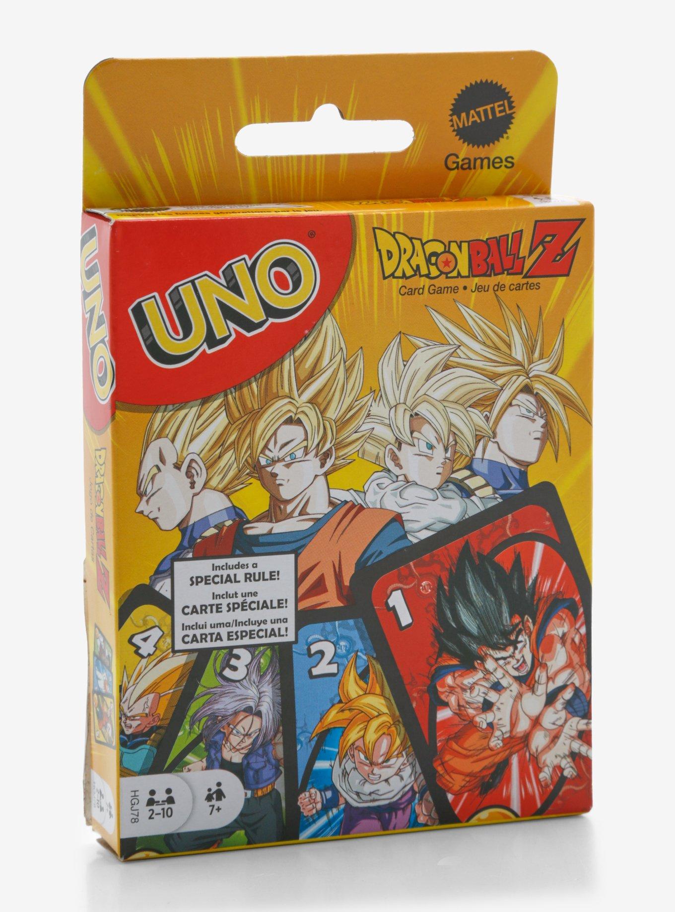 Mattel UNO Dragon Ball Z Card Game | GameStop