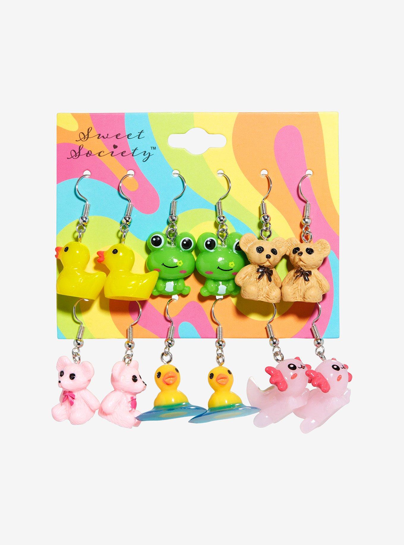 Sweet Society Cute Creatures Figural Drop Earrings, , hi-res