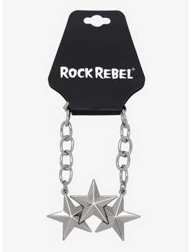Rock Rebel Metal Star Bracelet, , hi-res