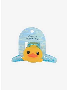 Sweet Society Rubber Duck Claw Hair Clip, , hi-res