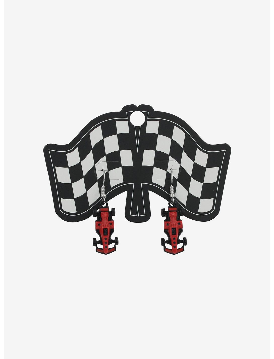 Race Car Drop Earrings, , hi-res