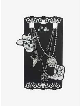 Social Collision® Gothic Western Necklace Set, , hi-res