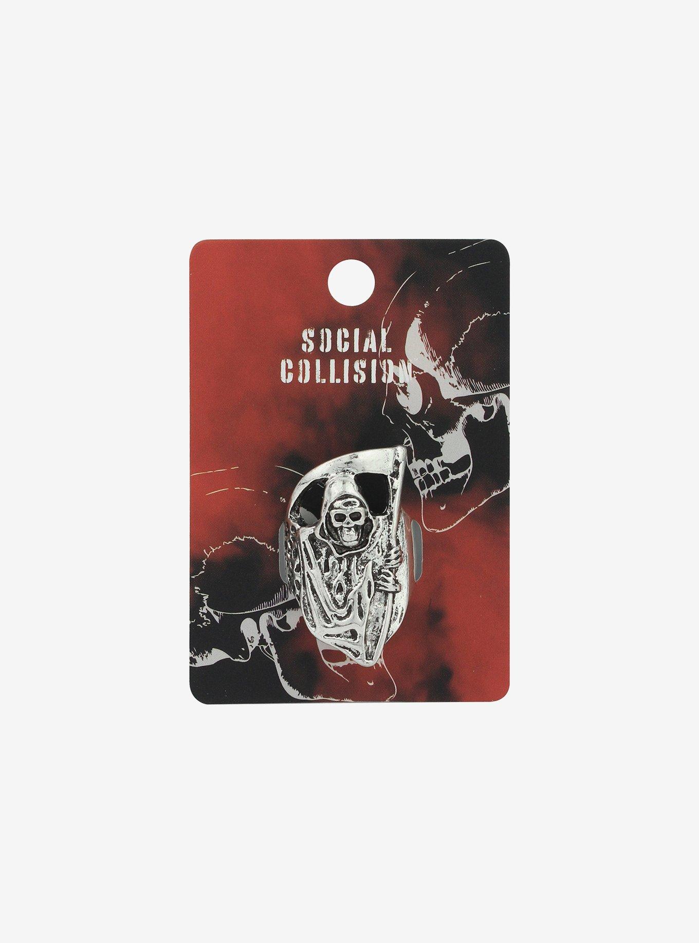 Social Collision® Grim Reaper Guys Ring, , hi-res