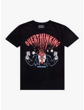 Overthinking Exploding Head T-Shirt By Murder Apparel, , hi-res