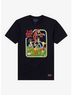 Let's Raise Hell Children Dancing T-Shirt By Steven Rhodes, , hi-res