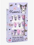 Sanrio Kuromi Cherries Press On Nails — BoxLunch Exclusive, , hi-res