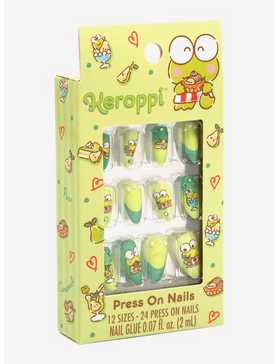 Sanrio Keroppi Pearls Press On Nails — BoxLunch Exclusive, , hi-res