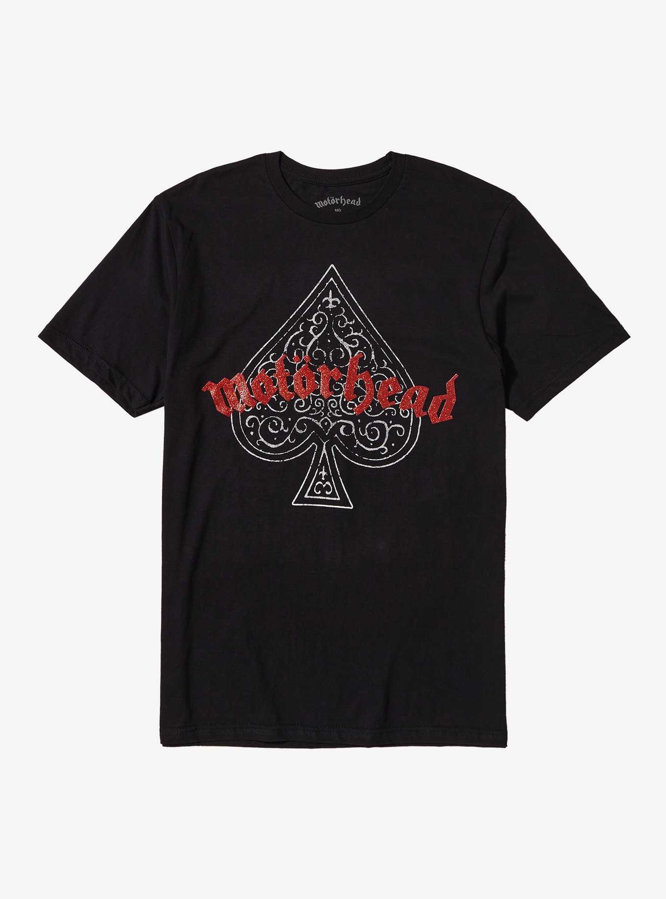 Motorhead Glitter Logo Boyfriend Fit Girls T-Shirt, , hi-res