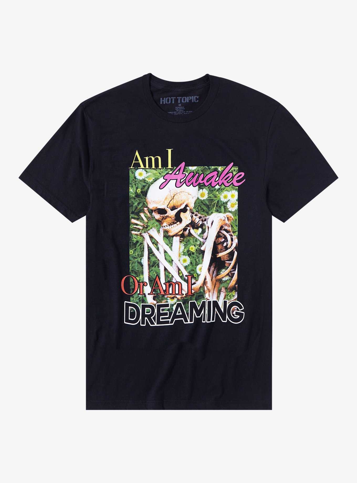 Awake Or Dreaming Skeleton T-Shirt, , hi-res