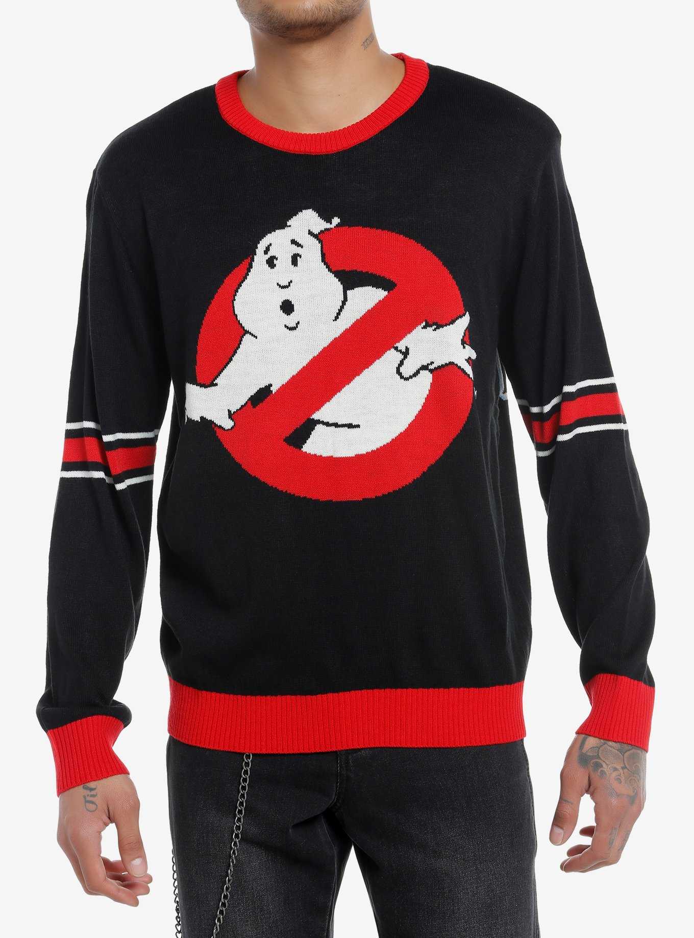 Ghostbusters Logo Intarsia Sweater, , hi-res