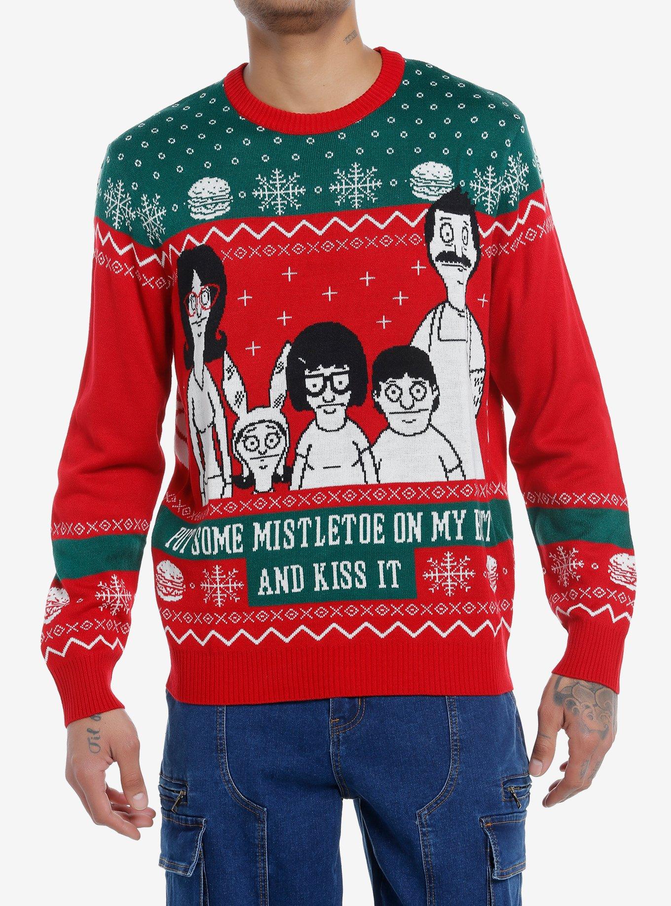 Bob s Burgers Belcher Family Holiday Sweater Hot Topic