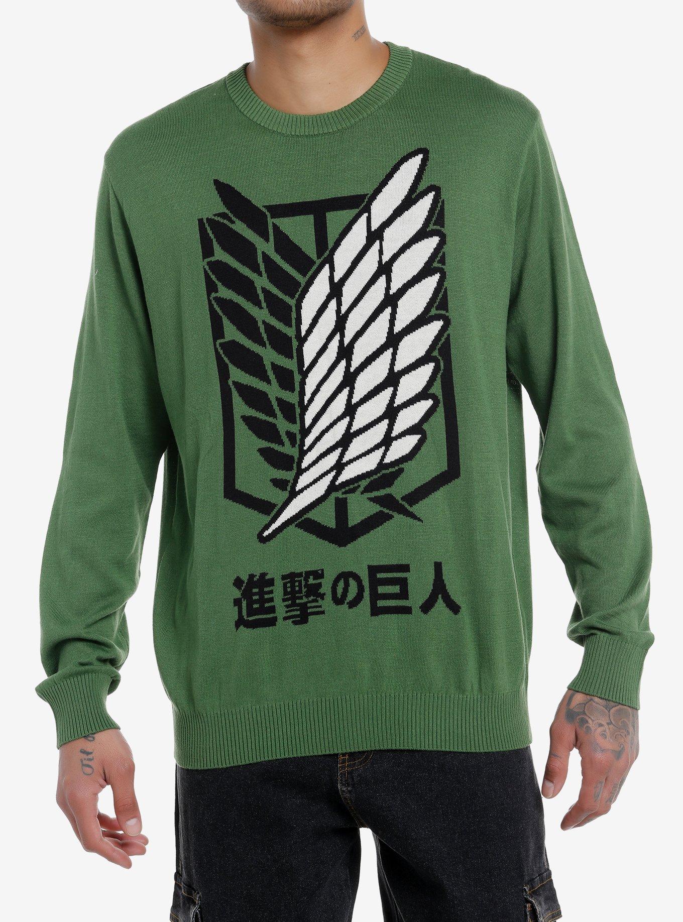 Attack on titan on sale sweaters