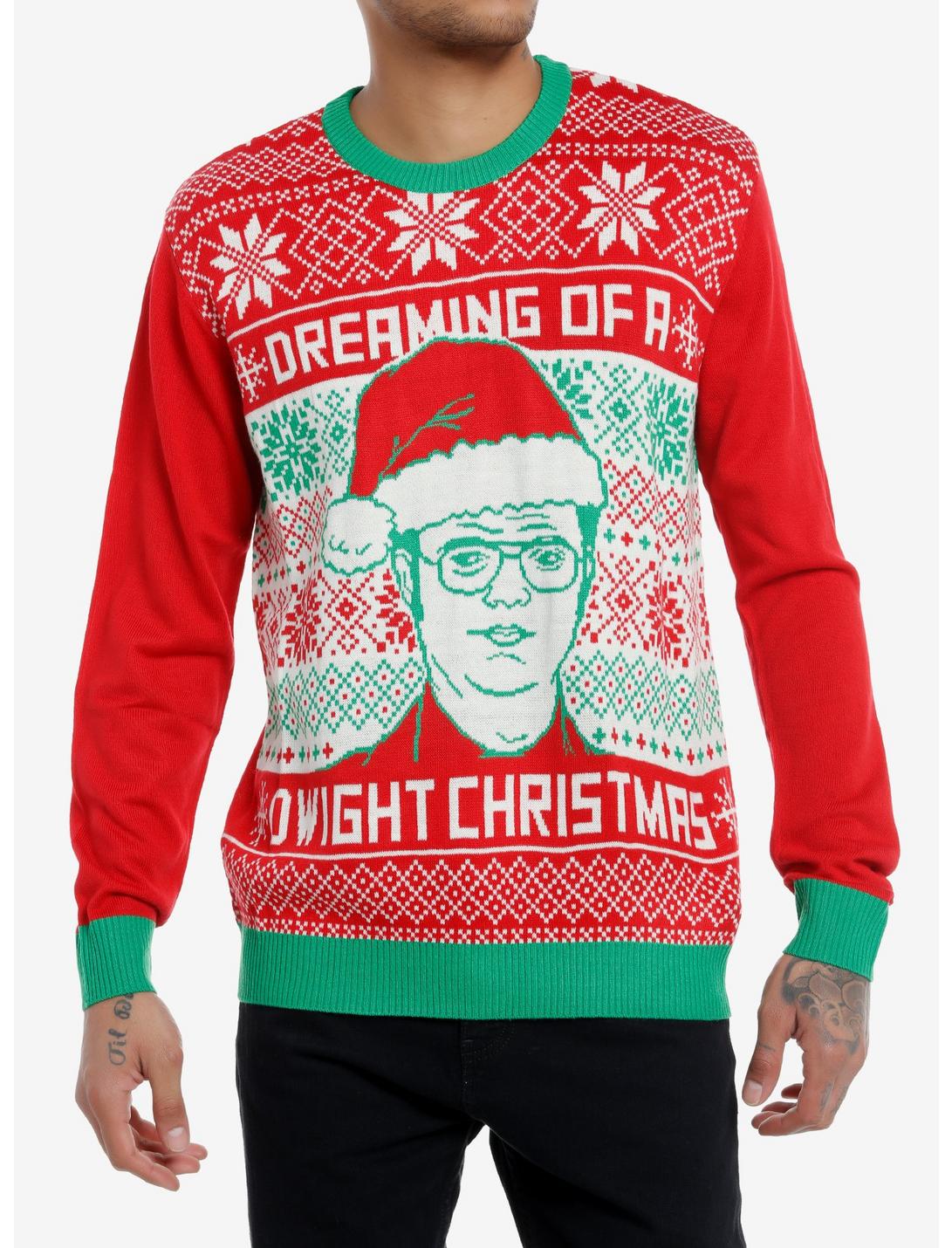 The Office Dreaming Of A Dwight Christmas Intarsia Sweater, MULTI, hi-res