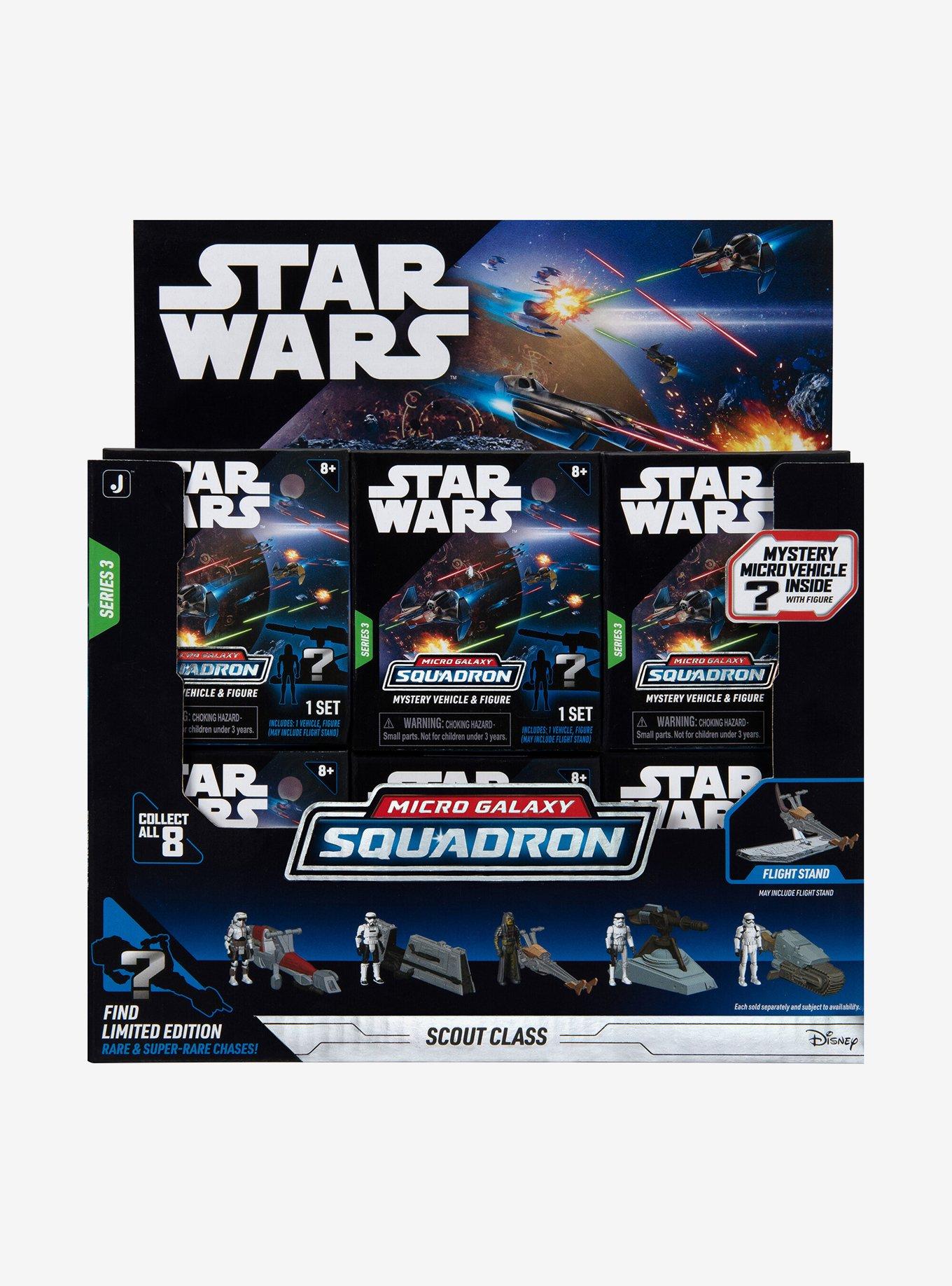 Star Wars Micro Galaxy Squadron Anakin Skywalker's Jedi Interceptor Blind Box Scout Class Vehicle, , hi-res