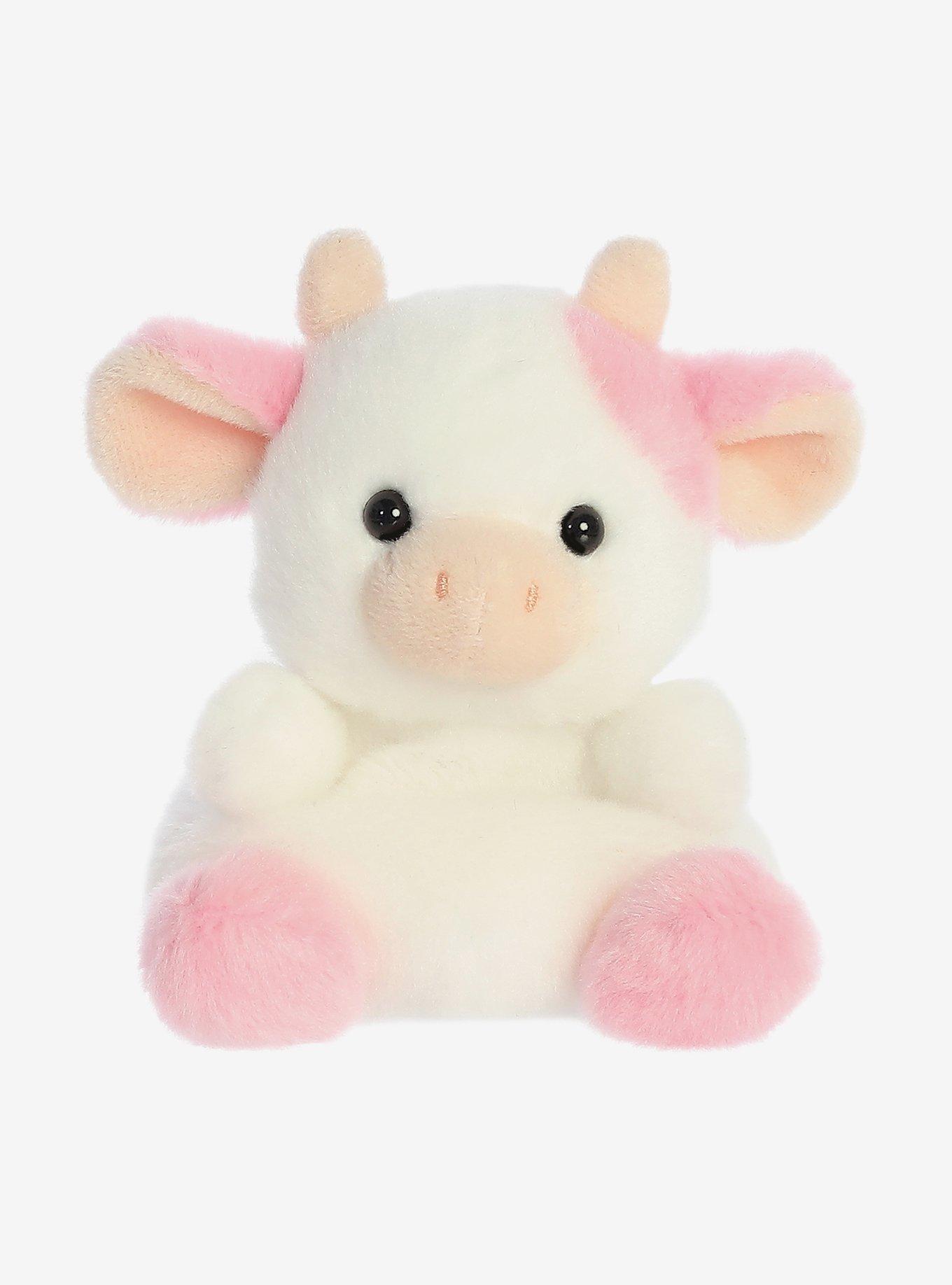 Aurora Palm Pals Strawberry Cow Plush, , hi-res