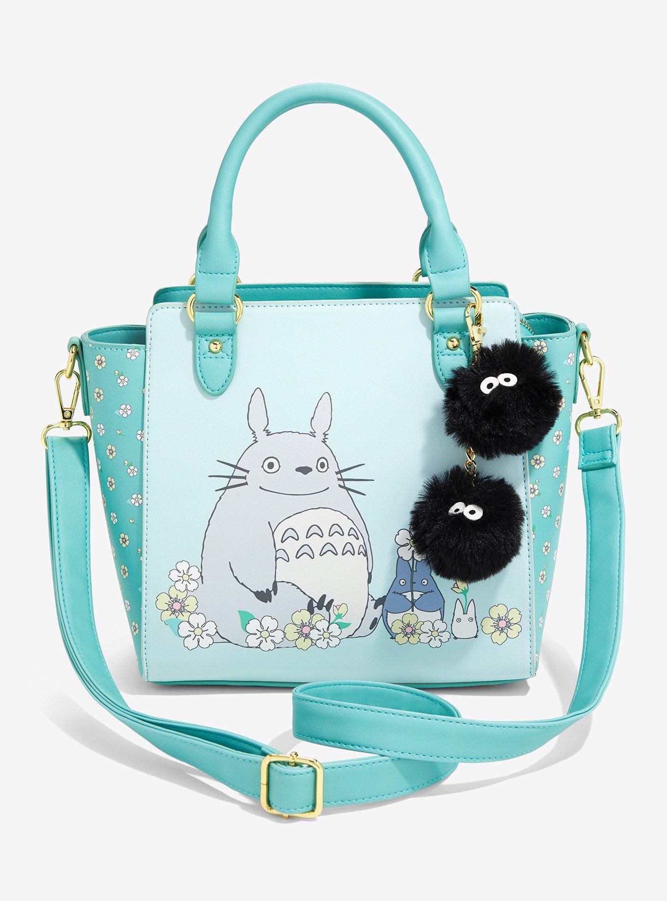 Totoro Canvas Messenger Bags Cartoon For Students 2024