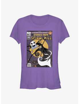 Disney The Nightmare Before Christmas Stories From Spiral Hill Jack and Zero Girls T-Shirt, , hi-res