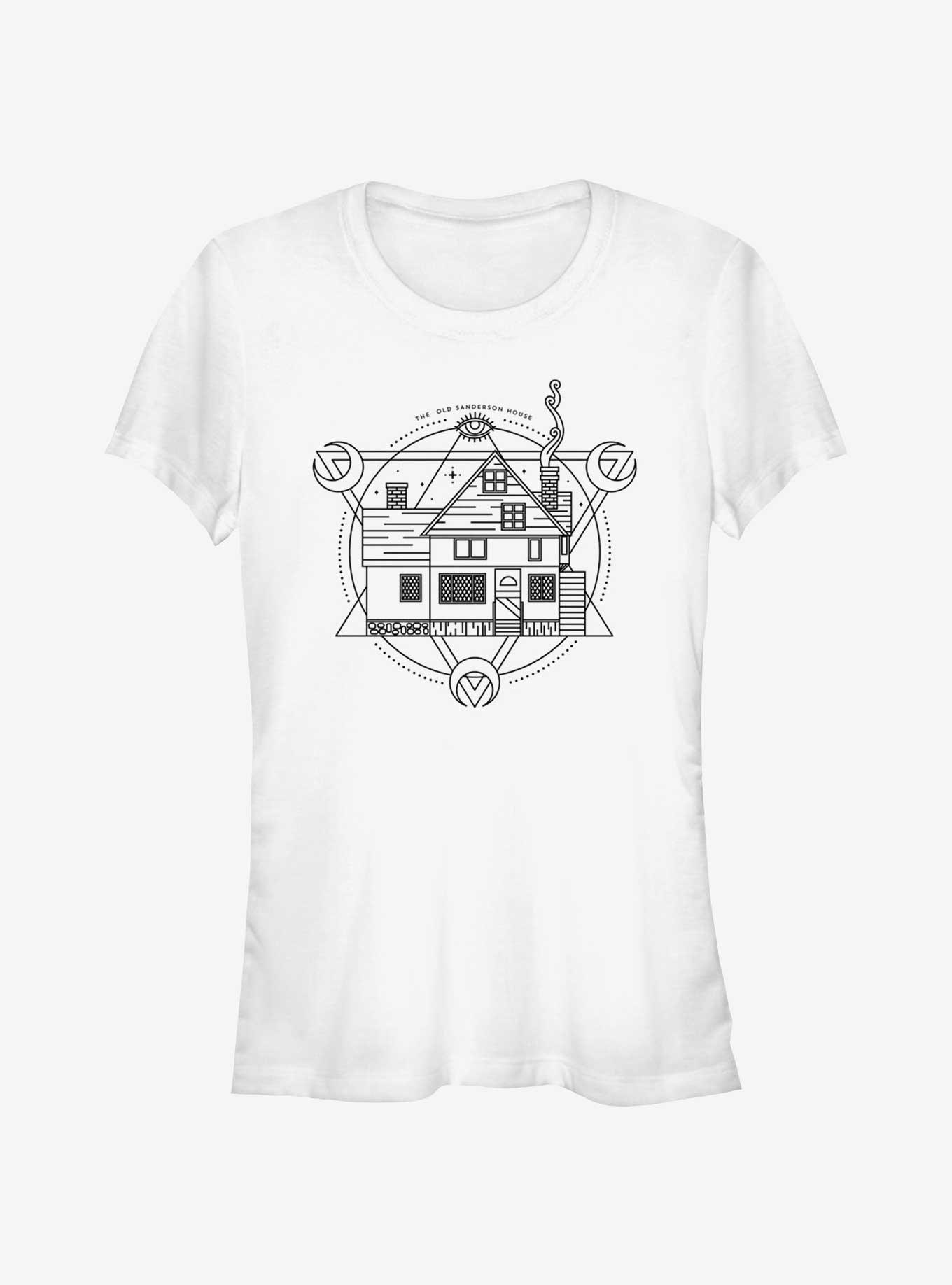 Disney Hocus Pocus Sanderson House Girls T-Shirt, WHITE, hi-res