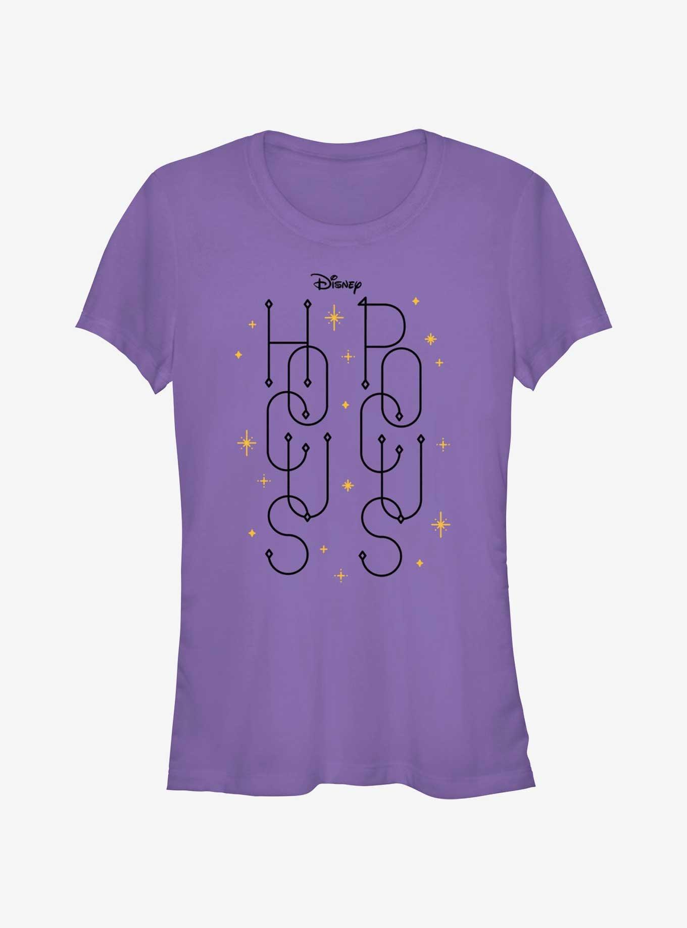 Disney Hocus Pocus Constellation Logo Girls T-Shirt, PURPLE, hi-res