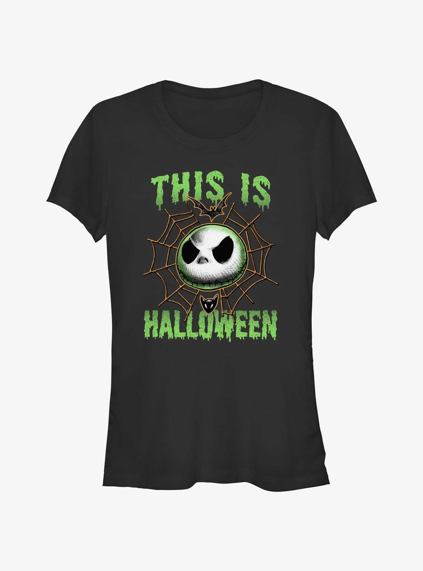 Disney The Nightmare Before Christmas Jack Skellington This Is Halloween Girls T-Shirt