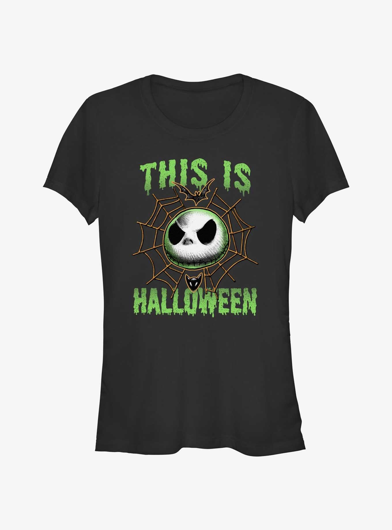 Disney The Nightmare Before Christmas Jack Skellington This Is Halloween Girls T-Shirt, BLACK, hi-res