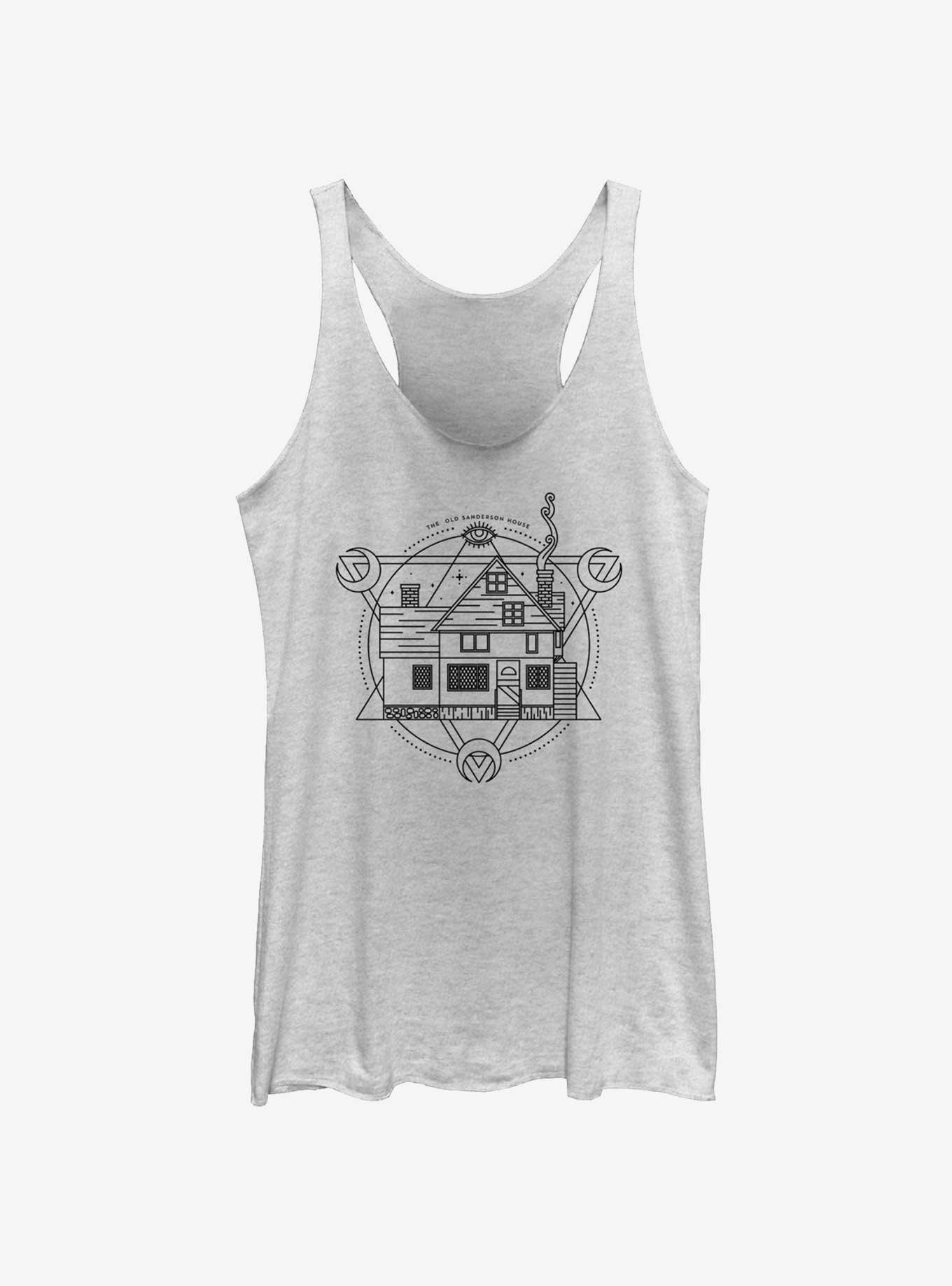 Disney Hocus Pocus Sanderson House Girls Tank, WHITE HTR, hi-res