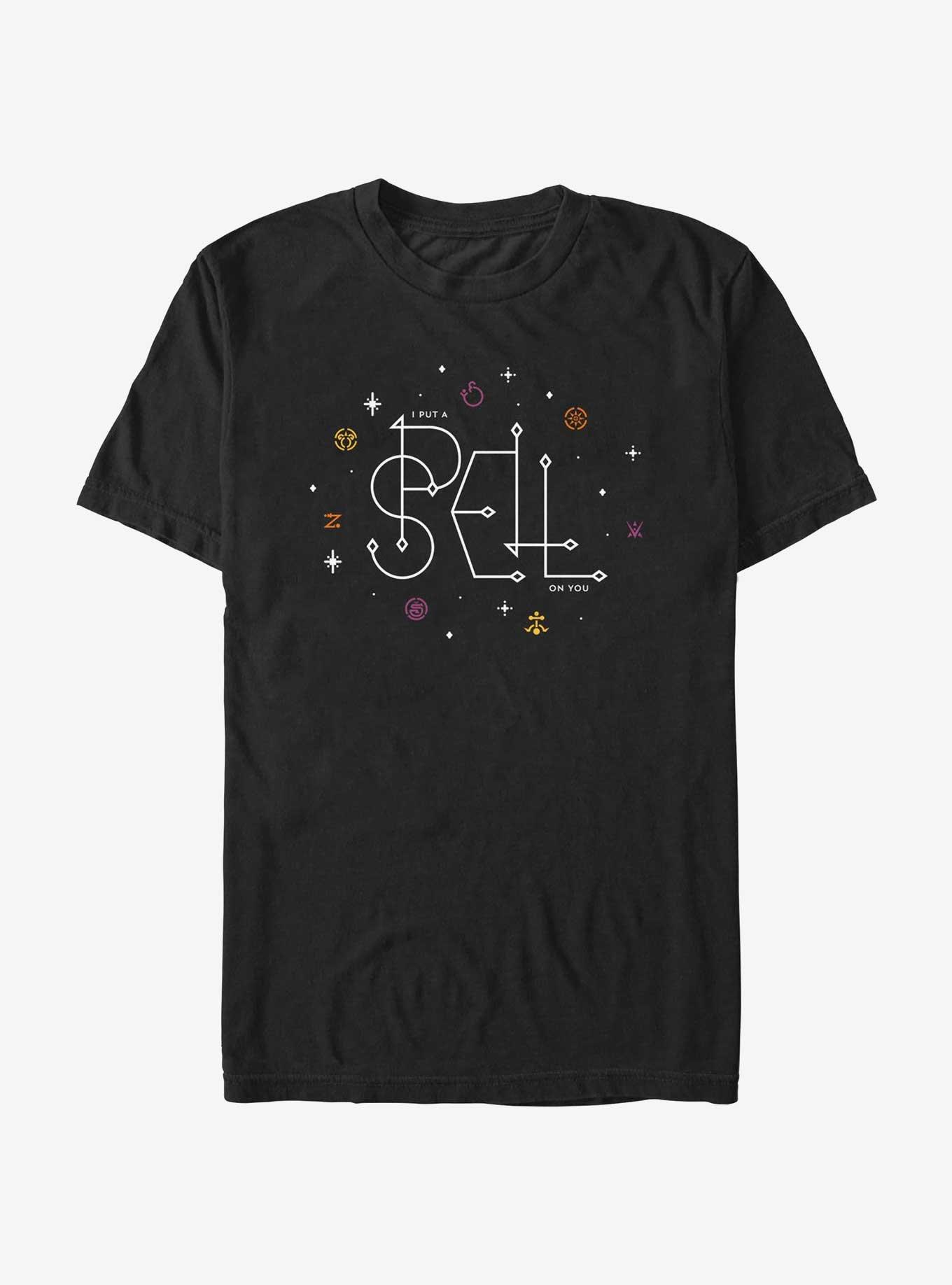 Disney Hocus Pocus I Put A Spell On You T-Shirt, BLACK, hi-res