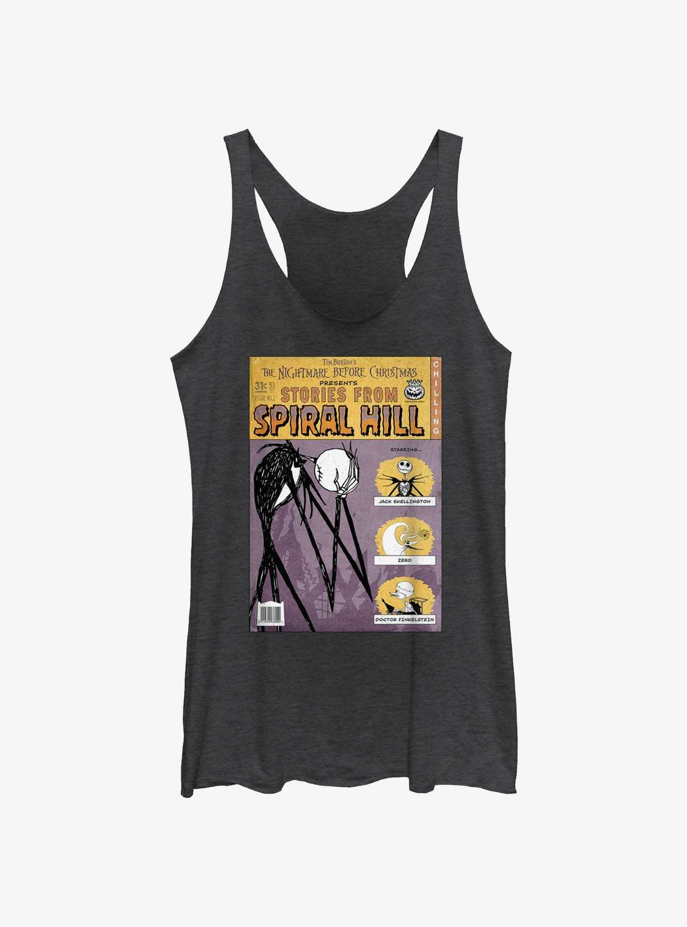 Disney The Nightmare Before Christmas Jack Stories From Spiral Hill Girls Tank Top, , hi-res