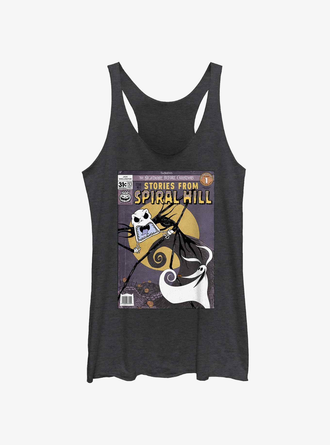 Disney The Nightmare Before Christmas Stories From Spiral Hill Jack and Zero Girls Tank, , hi-res