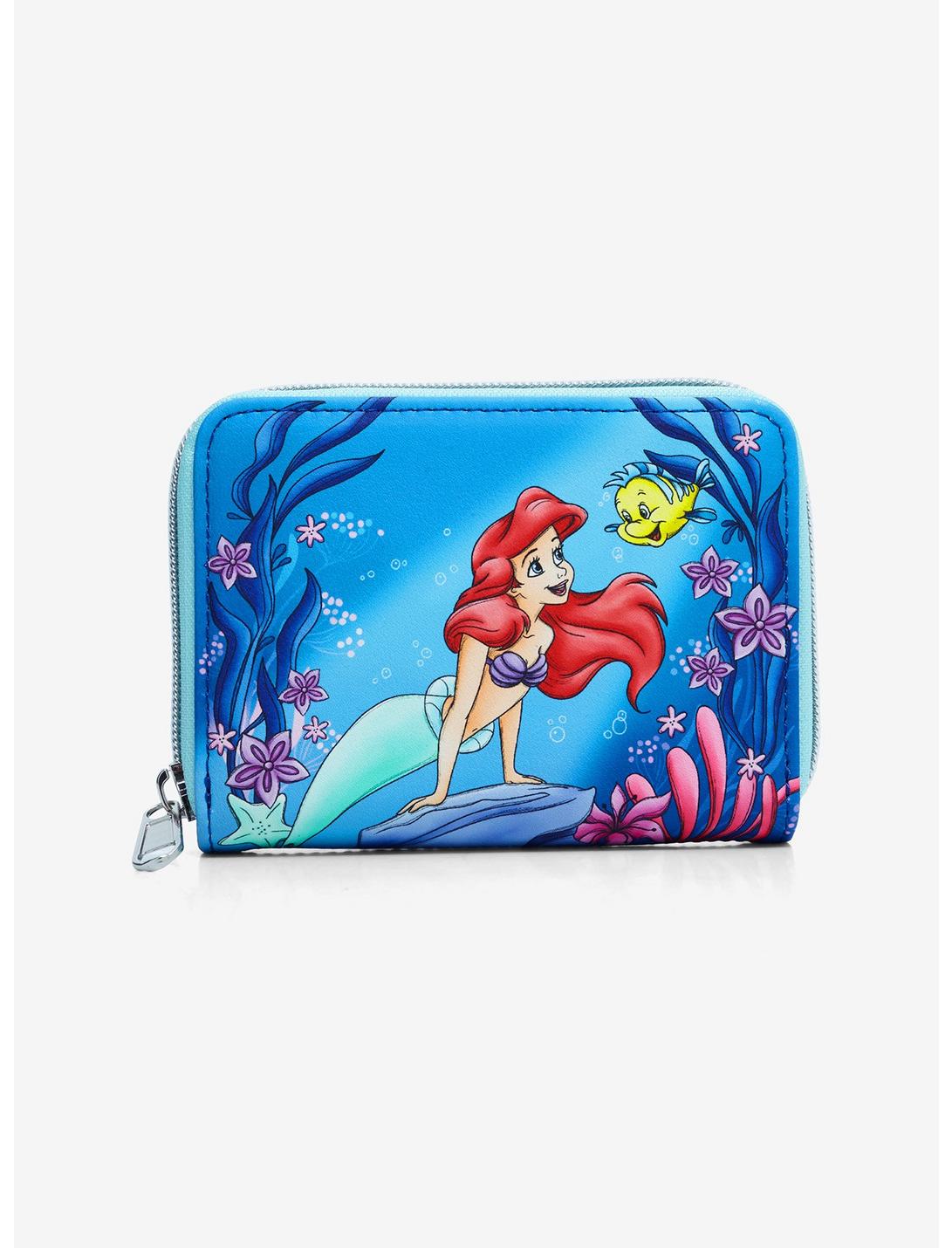 Loungefly Disney The Little Mermaid Under The Sea Mini Zipper Wallet, , hi-res