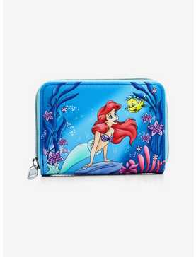 Loungefly Disney The Little Mermaid Under The Sea Mini Zipper Wallet, , hi-res