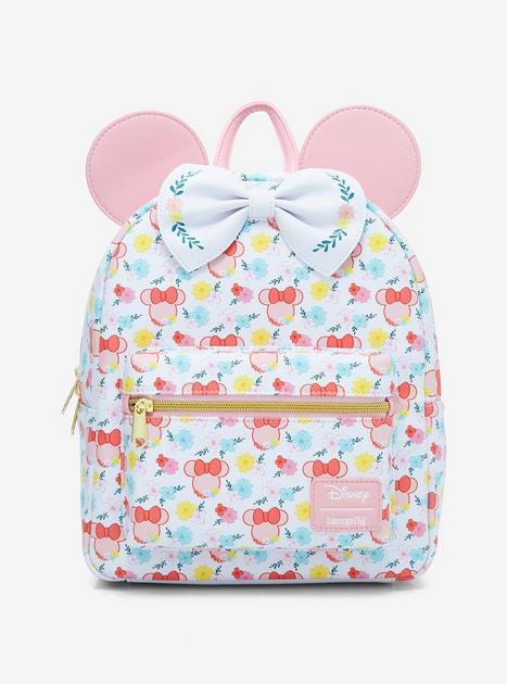 Loungefly Minnie Mouse Fall Floral Mini outlet Backpack