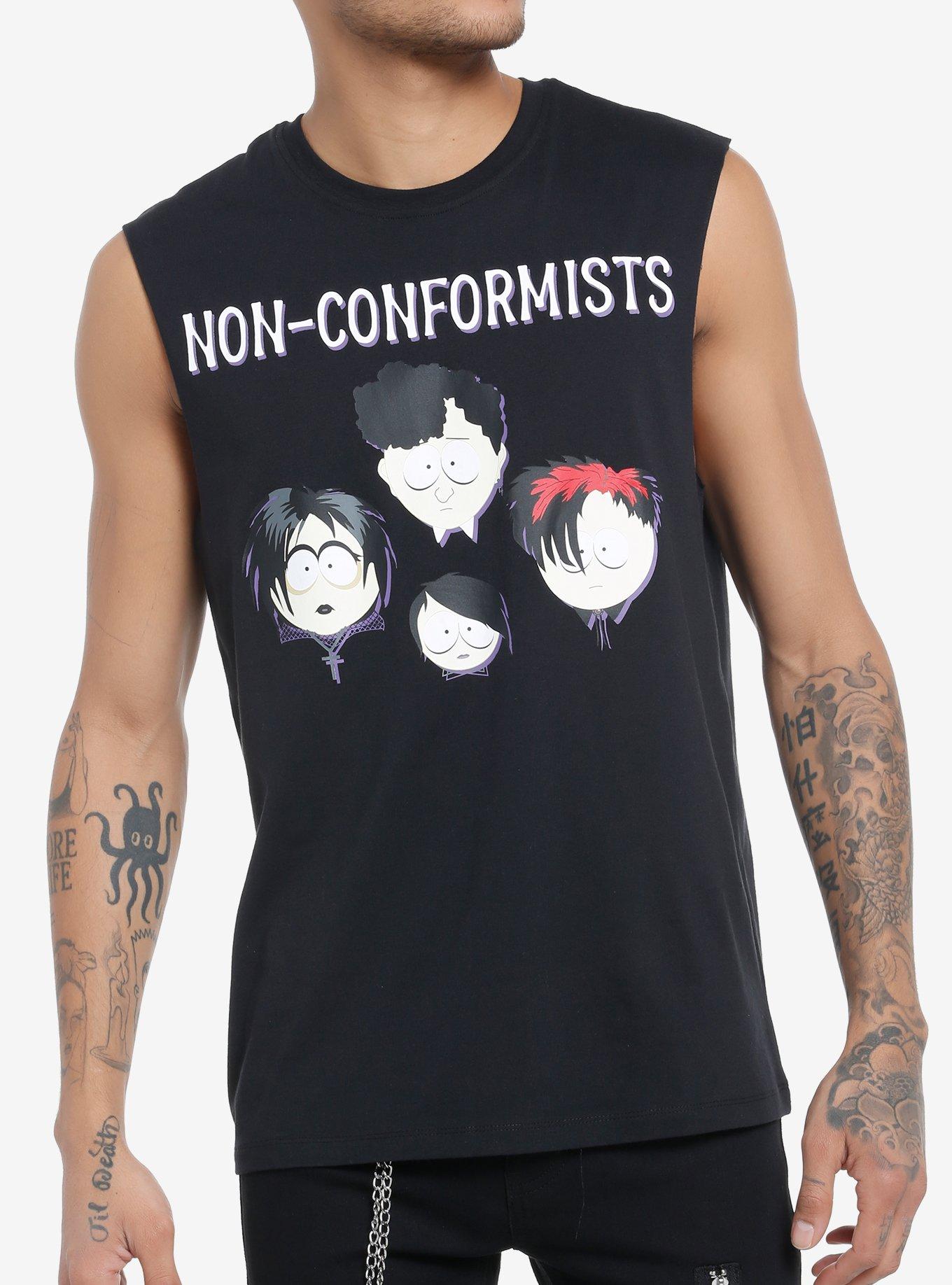 South Park Goth Kids Muscle Tank Top, MULTI, hi-res