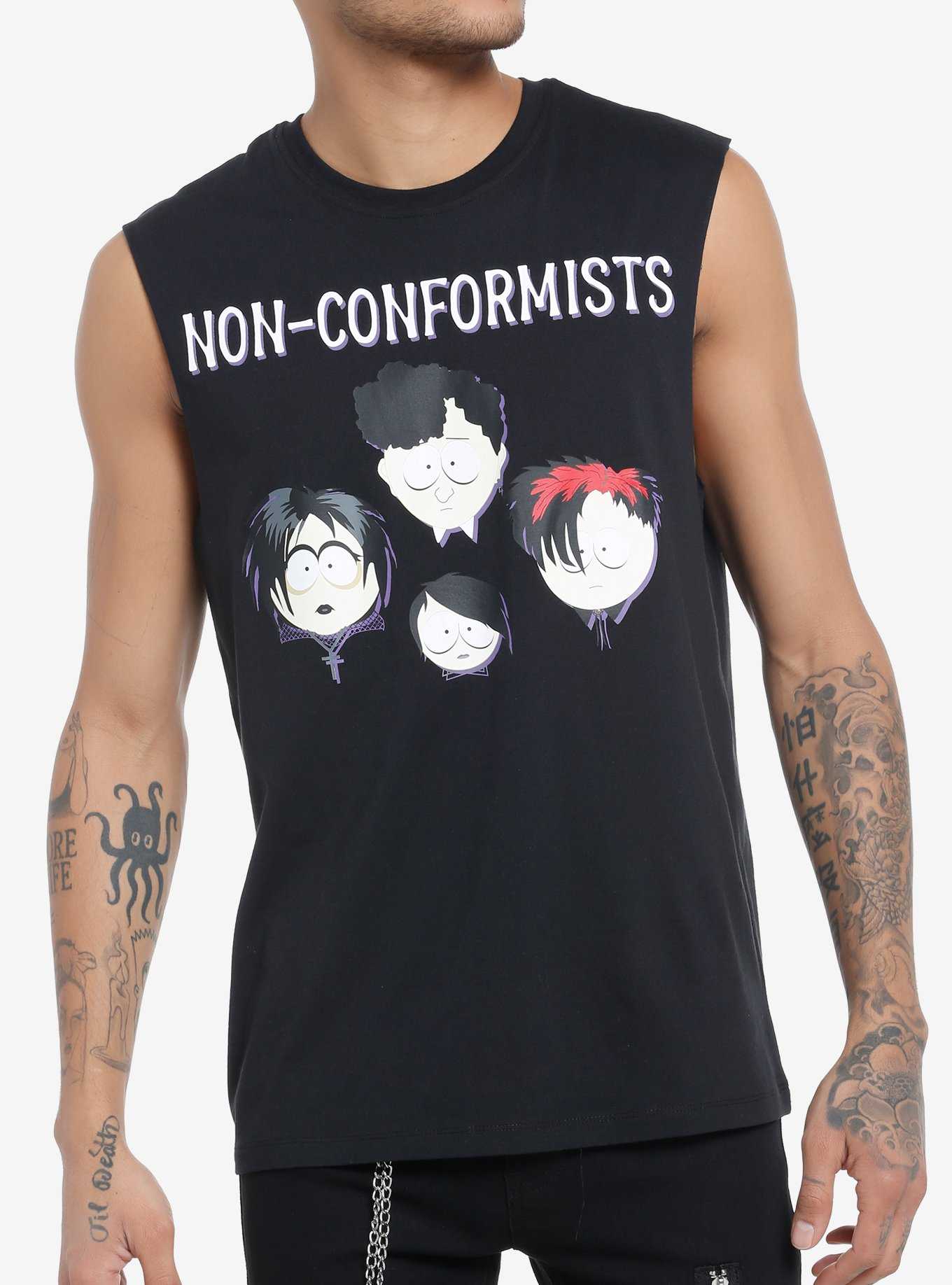 South Park Goth Kids Muscle Tank Top, , hi-res