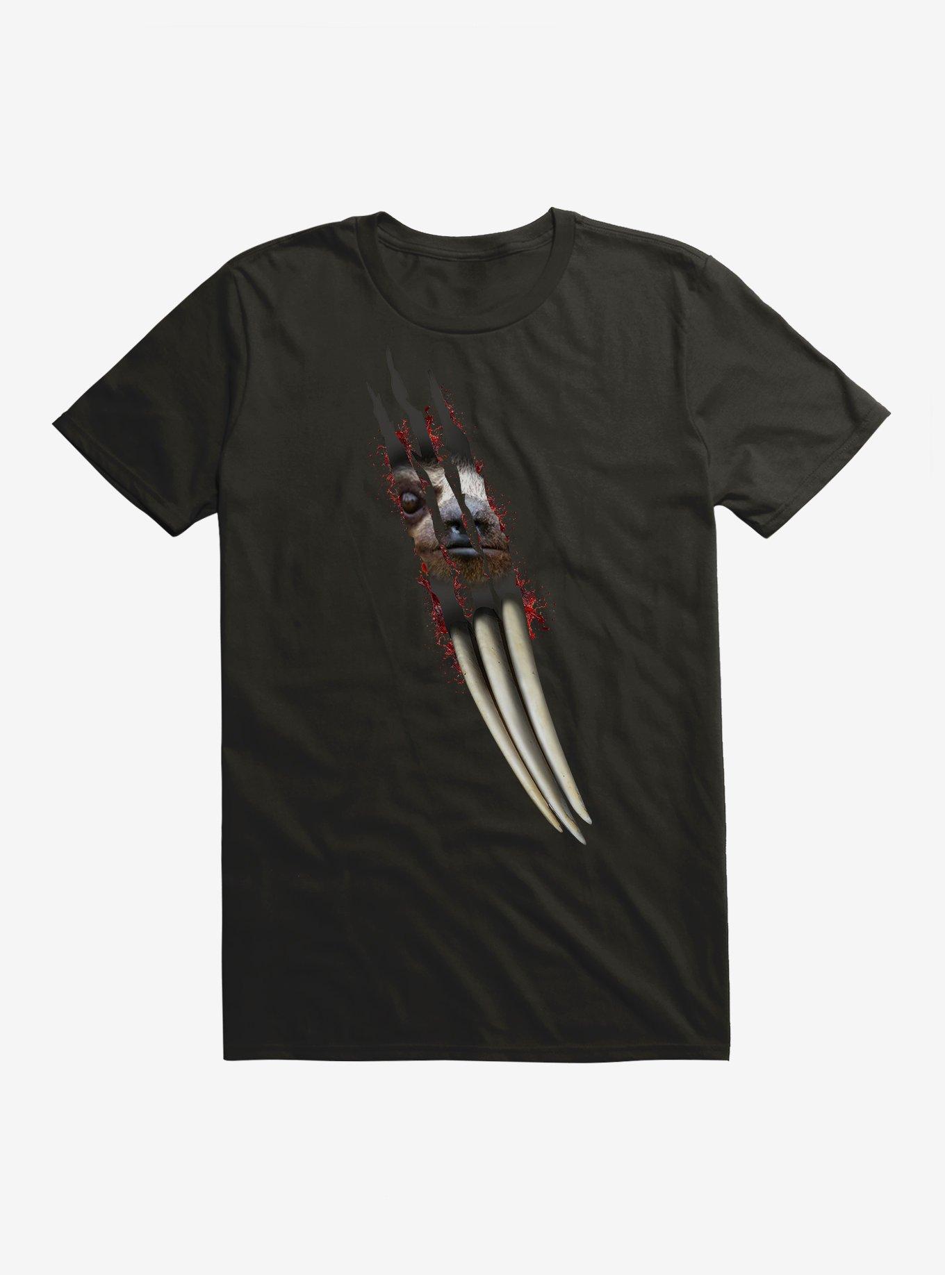 Scary Sloth Claws T-Shirt, , hi-res