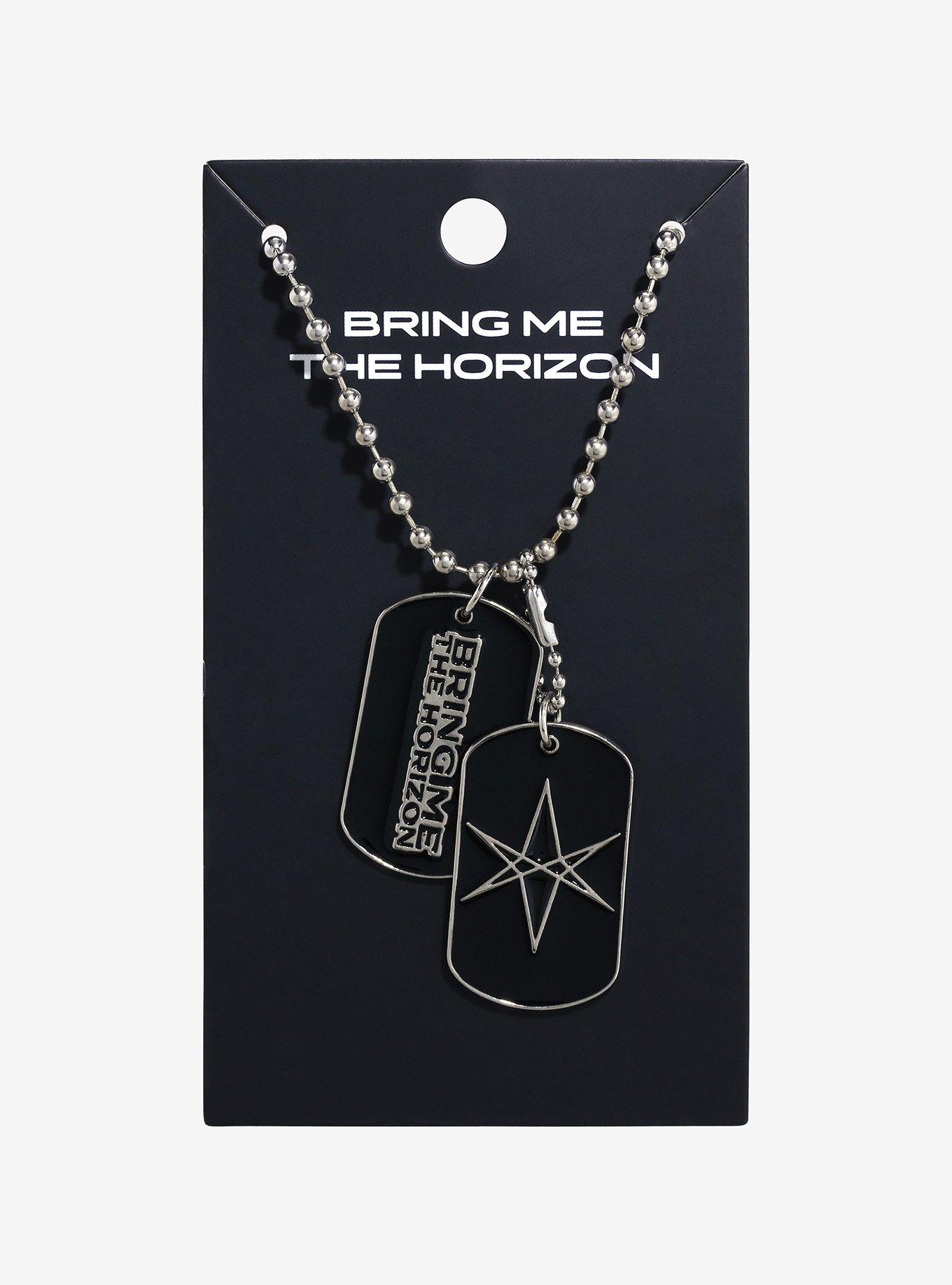 Bring Me The Horizon Dog Tag Necklace, , hi-res