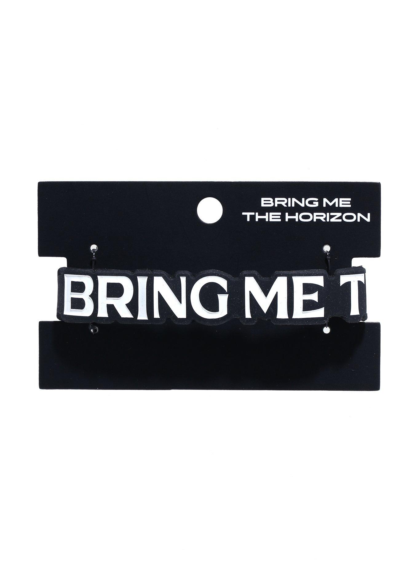 Bring Me The Horizon Logo Rubber Bracelet, , hi-res