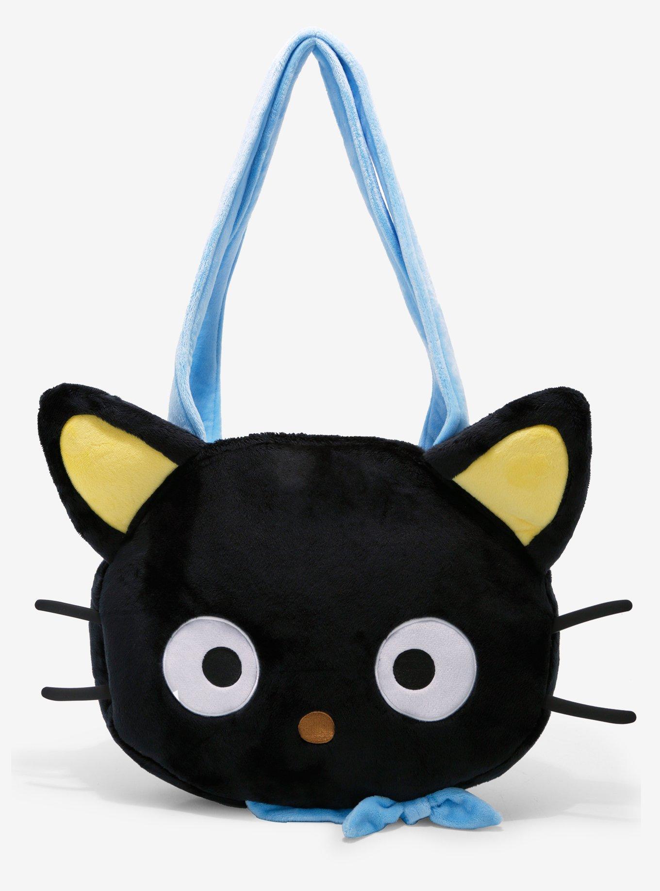 Chococat Face Plush Tote Bag, , hi-res