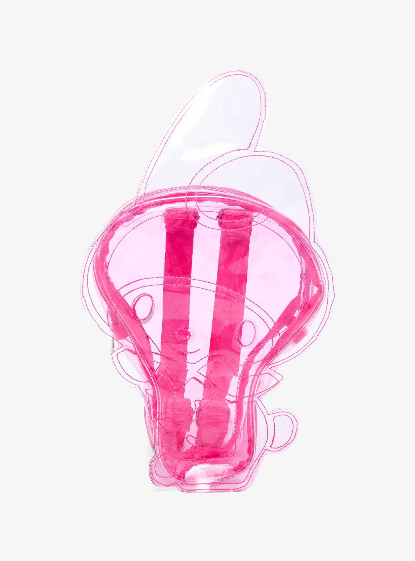 My Melody Pink Transparent Figural Mini Backpack, , hi-res