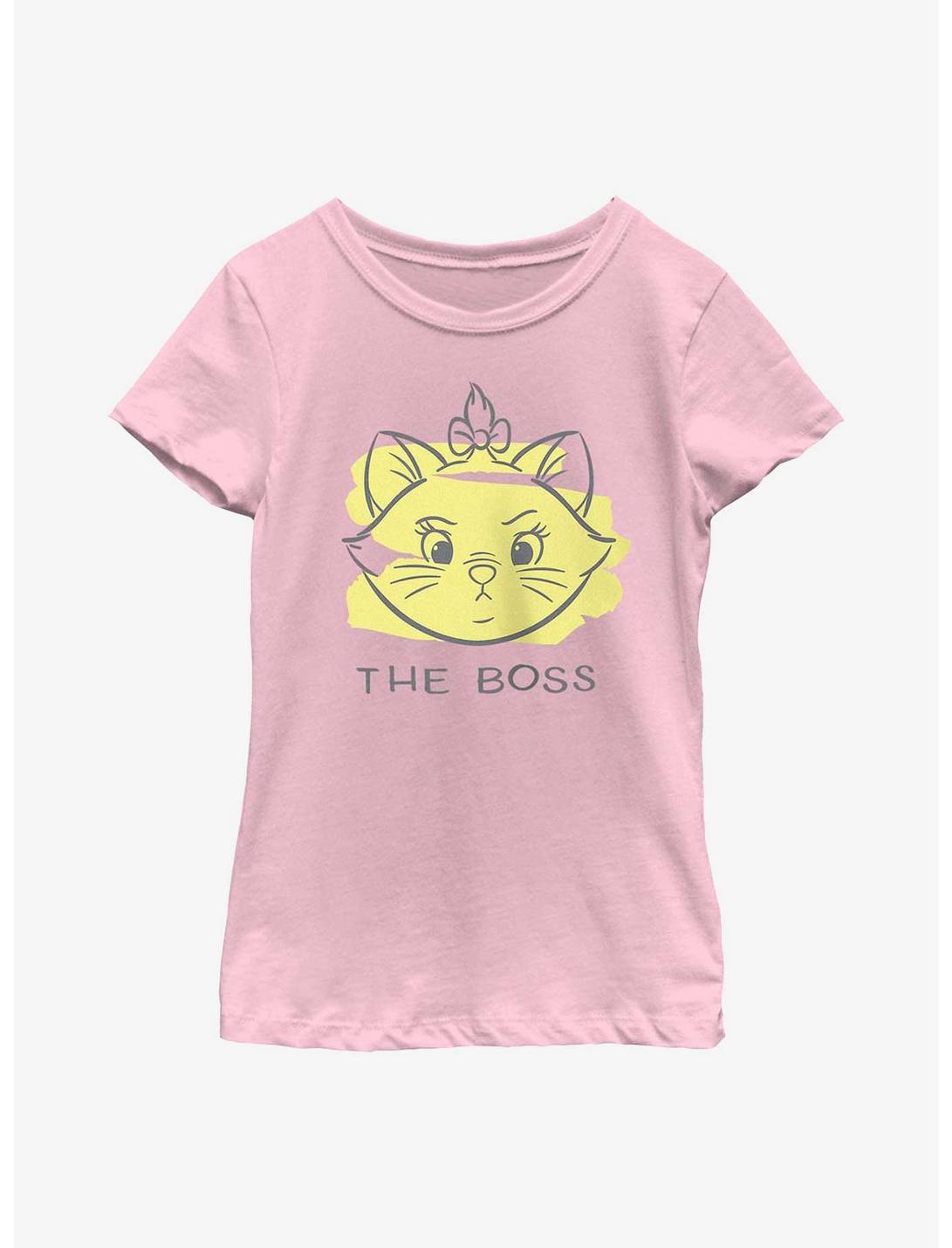 Disney The Aristocats The Boss Youth Girls T-Shirt, PINK, hi-res