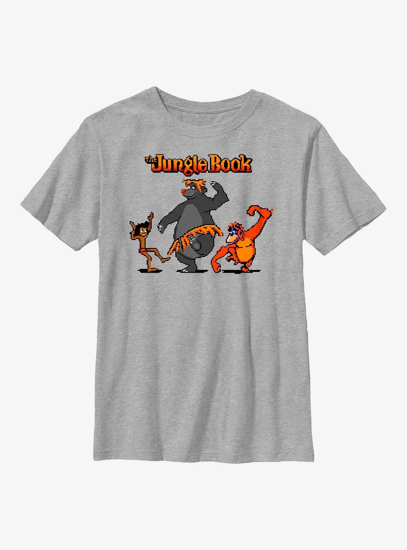 Disney The Jungle Book 8 Bit Jungle Youth T-Shirt, , hi-res