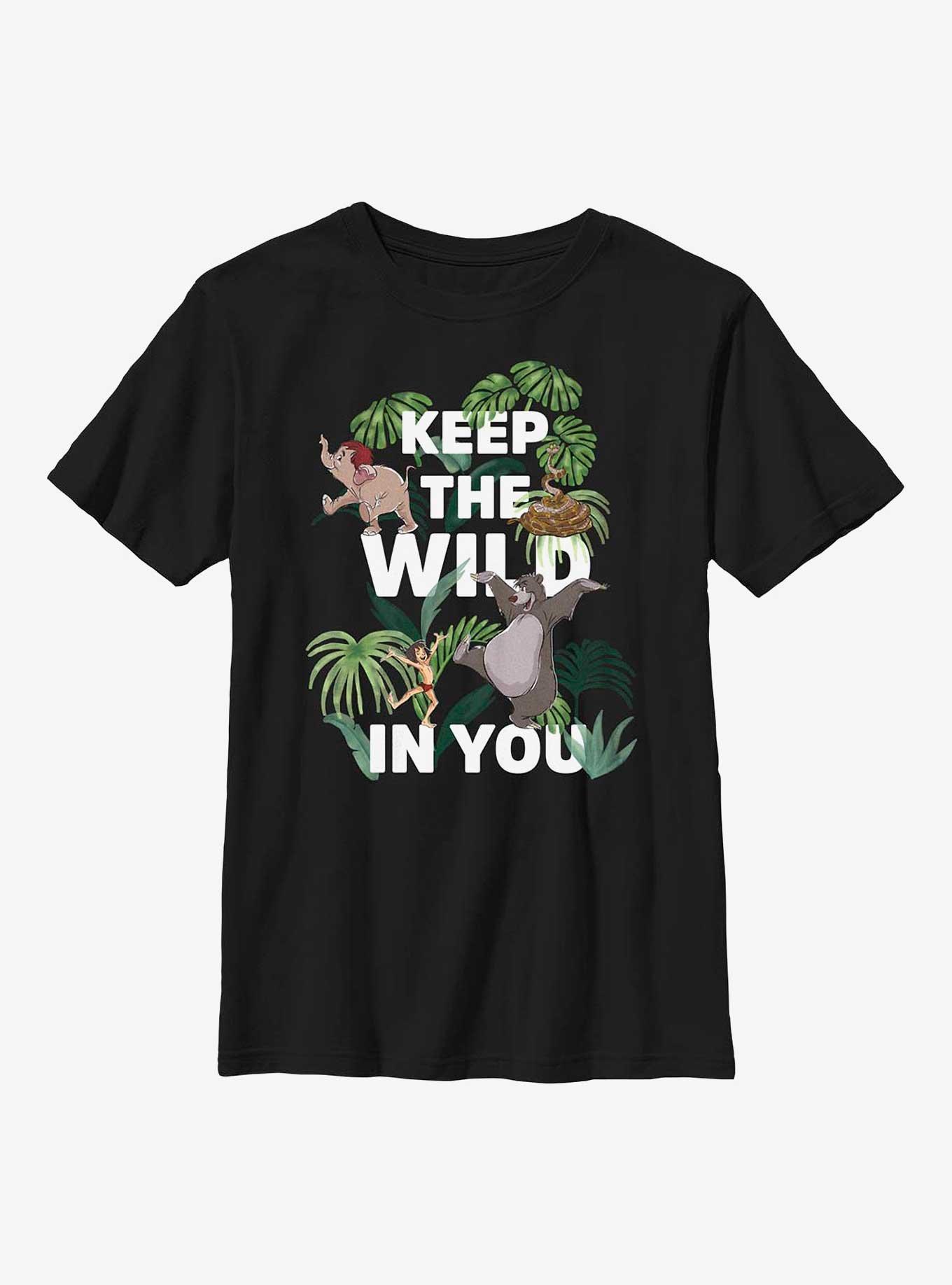 Disney The Jungle Book Keep The Wild Youth T-Shirt, , hi-res