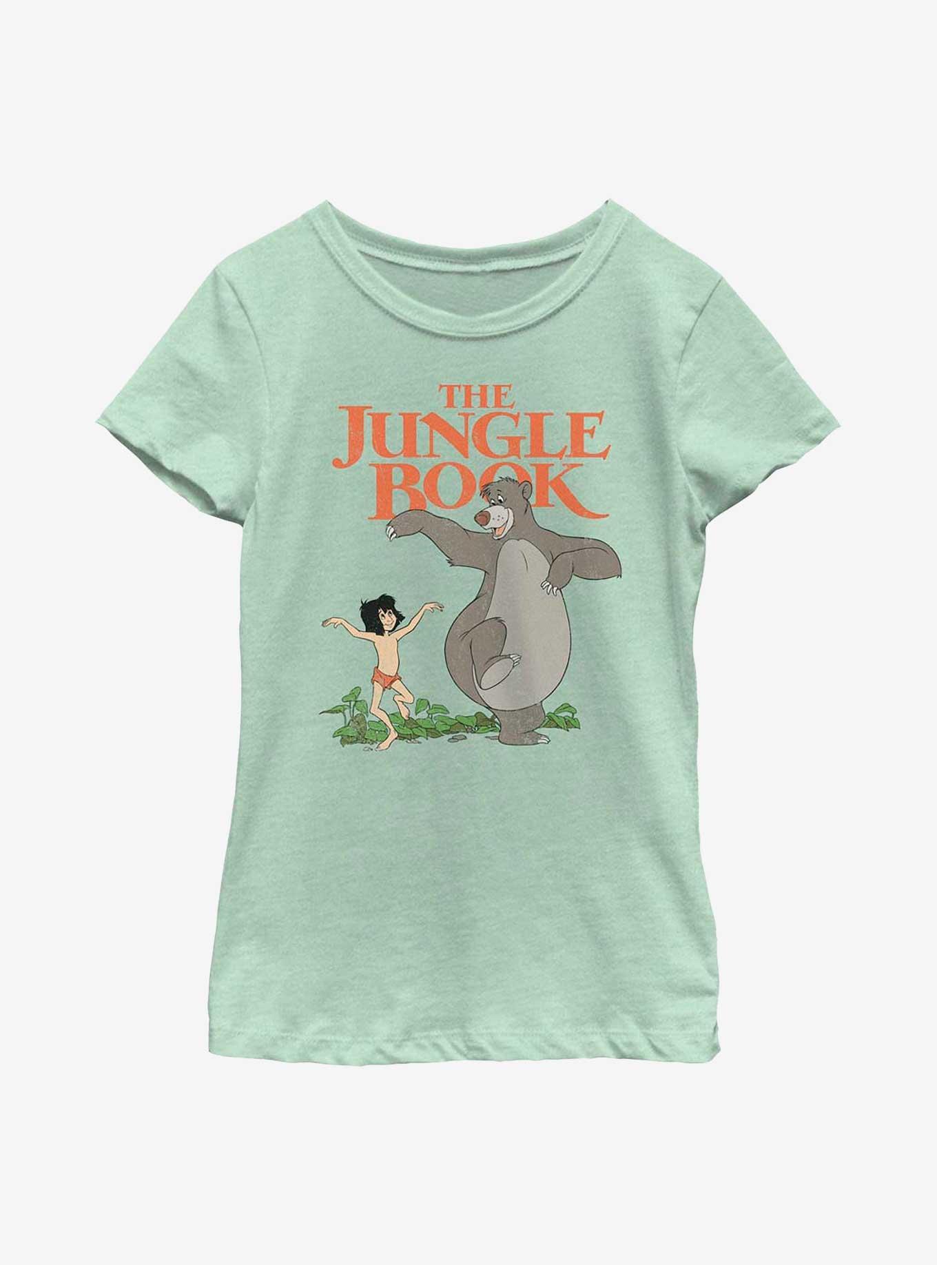 Disney The Jungle Book Baloo And Mowgli Youth Girls T-Shirt, , hi-res