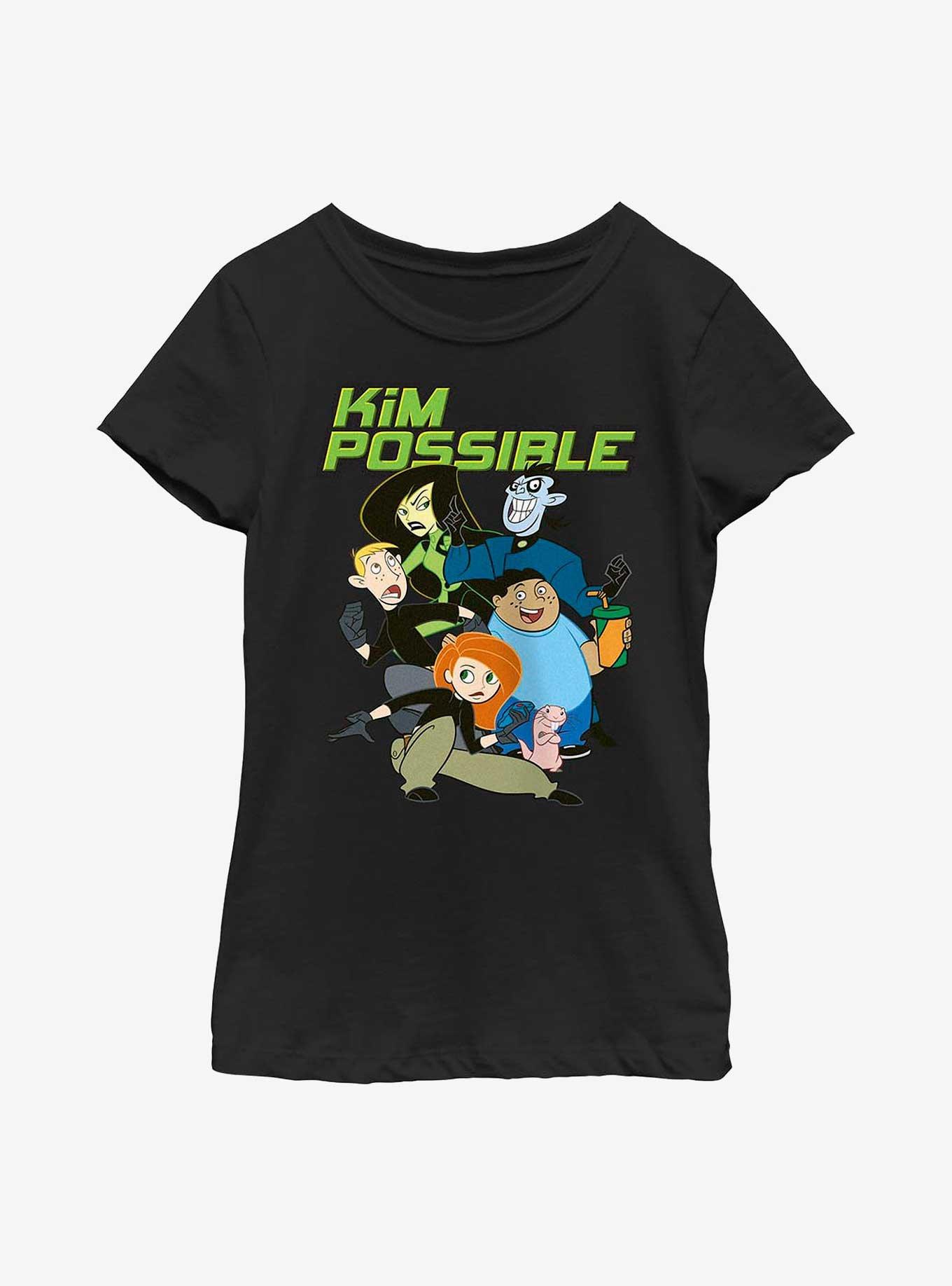 Disney Kim Possible Heroes and Villains Youth Girls T-Shirt, , hi-res