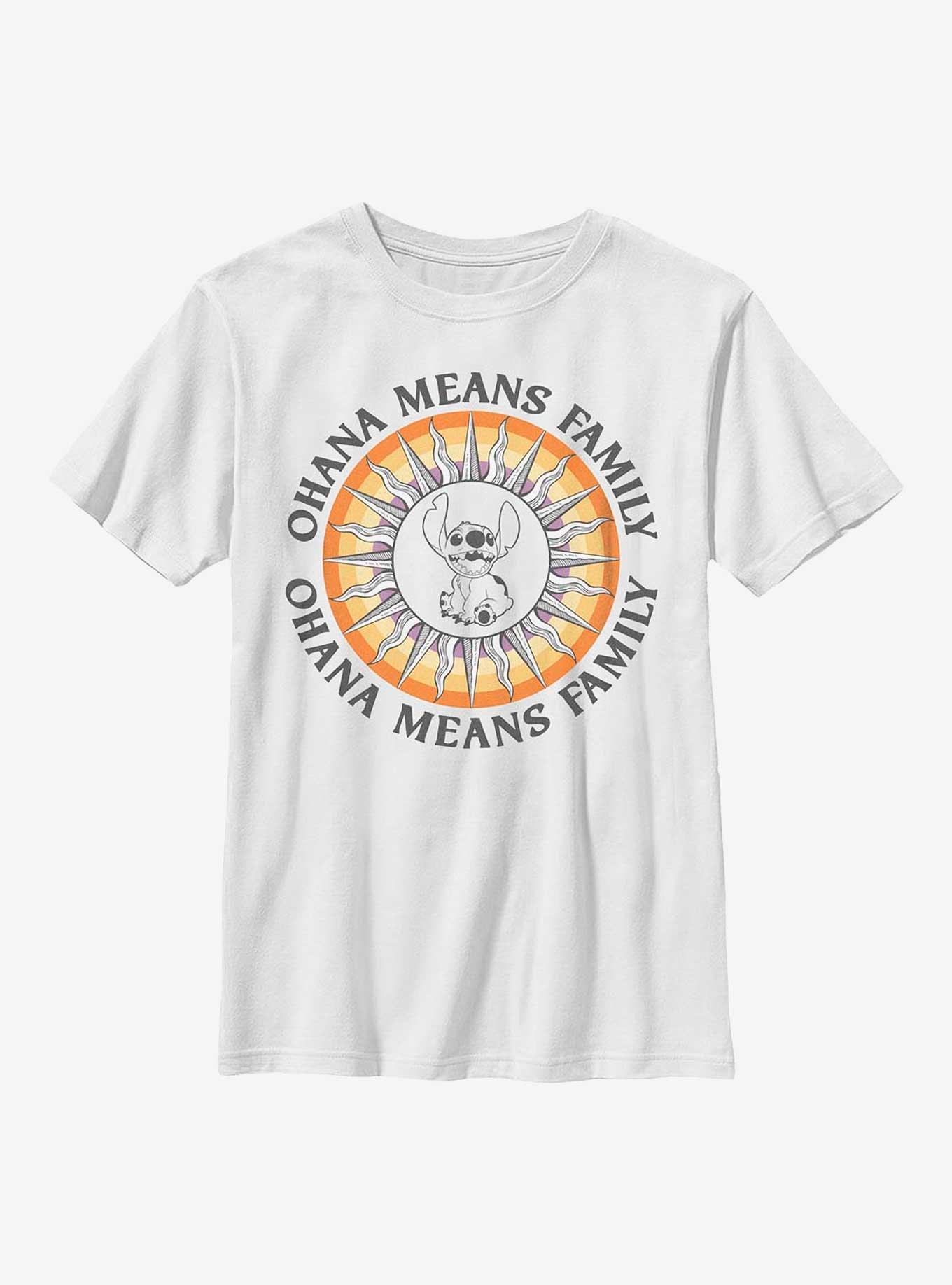 Disney Lilo & Stitch Ohana Sun Youth T-Shirt, , hi-res