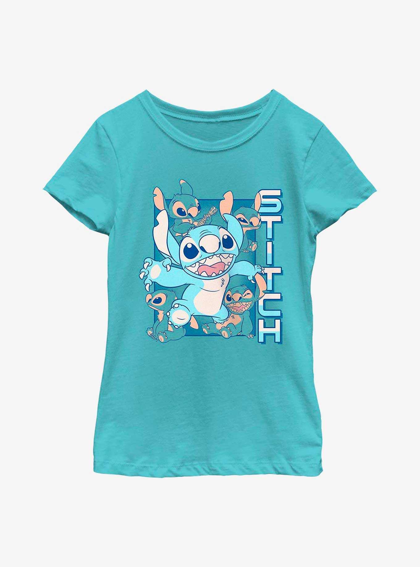 Disney Lilo & Stitch All Stitch Youth Girls T-Shirt, , hi-res