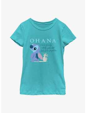 Disney Lilo & Stitch Ohana Pineapple Youth Girls T-Shirt, , hi-res