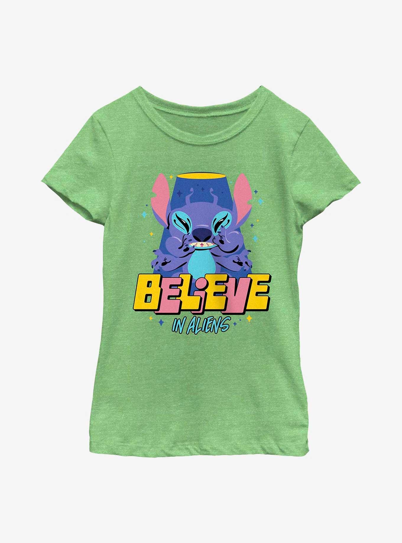 Disney Lilo & Stitch Believe Youth Girls T-Shirt, , hi-res