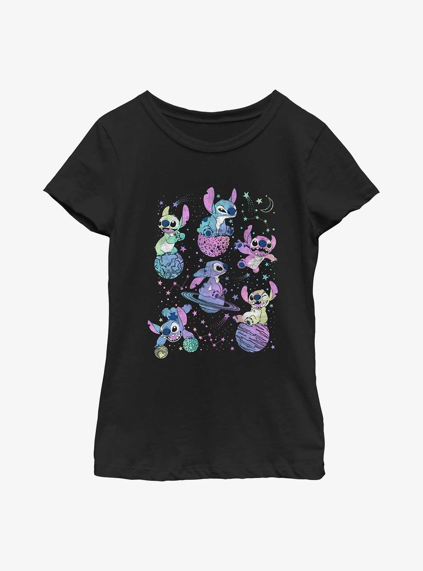 Disney Lilo & Stitch Planetary Stitch Youth Girls T-Shirt, , hi-res