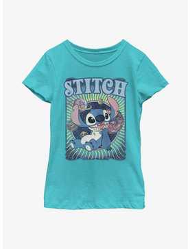 Disney Lilo & Stitch Groovy Stitch Youth Girls T-Shirt, , hi-res
